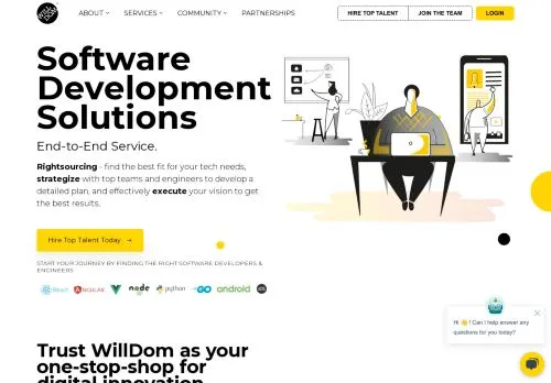 webpage desktop image
