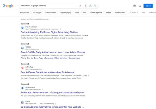 webpage desktop image