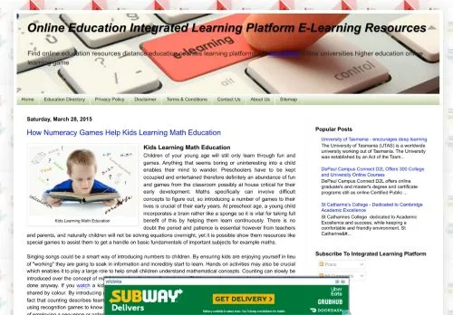 webpage desktop image