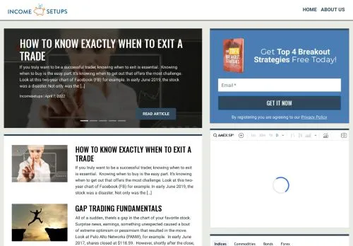 webpage desktop image