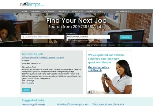 webpage desktop image
