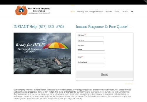 webpage desktop image
