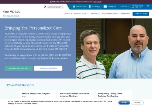 webpage desktop image