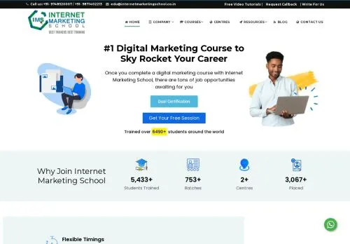 webpage desktop image