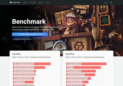 webpage desktop image