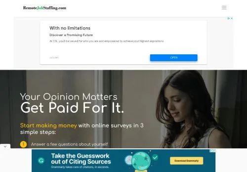webpage desktop image
