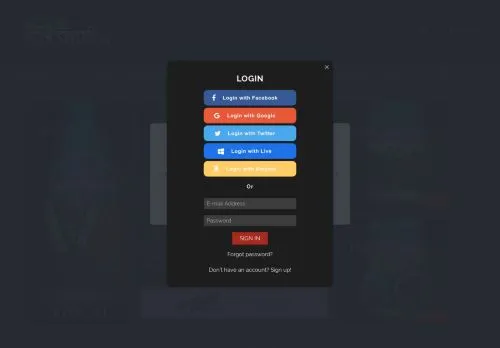 webpage desktop image