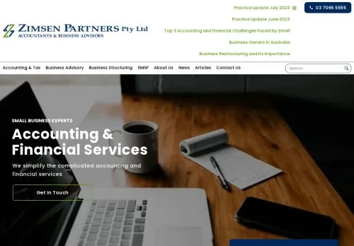 webpage desktop image