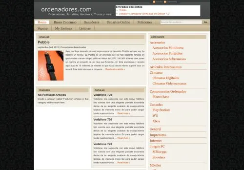 webpage desktop image