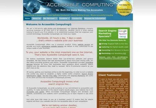 webpage desktop image
