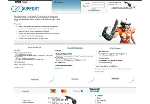 webpage desktop image