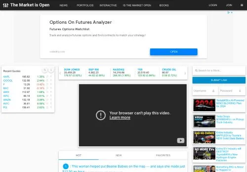webpage desktop image