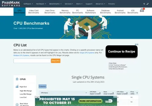 webpage desktop image