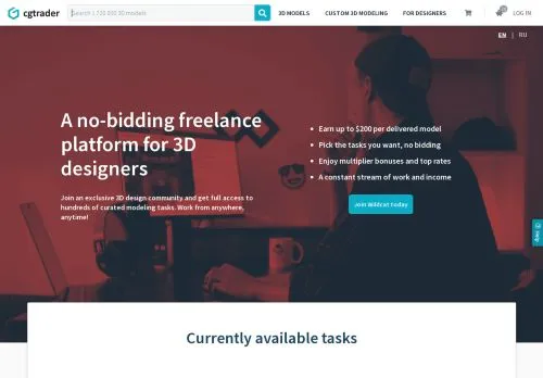 webpage desktop image