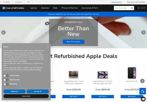 webpage desktop image