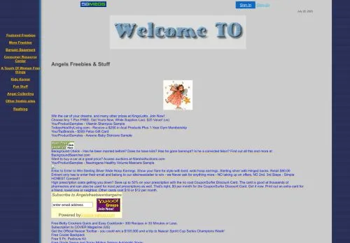 webpage desktop image