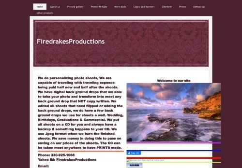 webpage desktop image