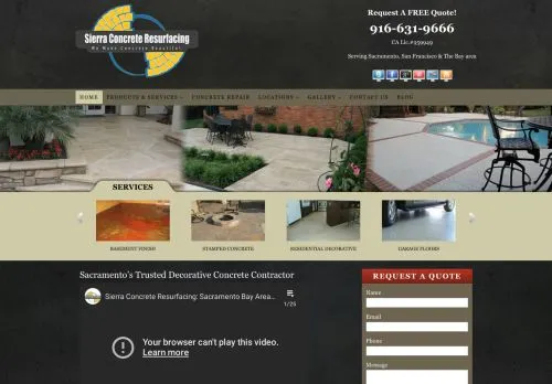 webpage desktop image
