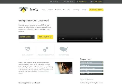 webpage desktop image