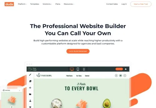 webpage desktop image