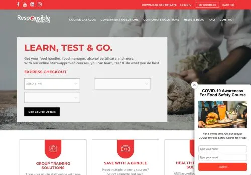webpage desktop image