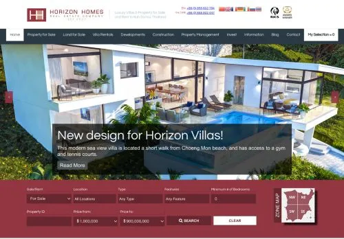 webpage desktop image