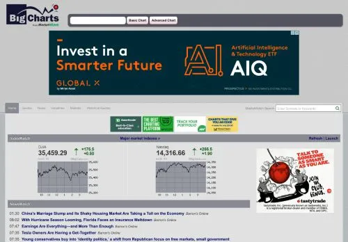 webpage desktop image