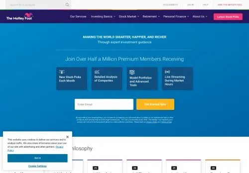 webpage desktop image
