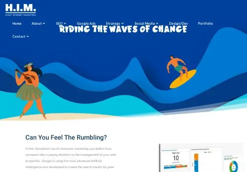 webpage desktop image