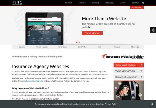 webpage desktop image