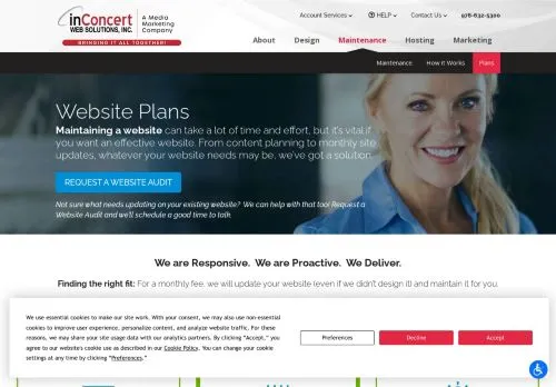 webpage desktop image