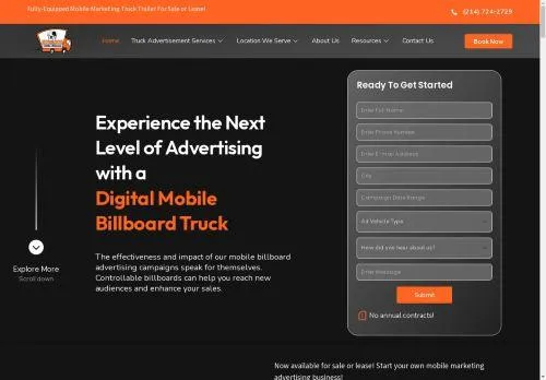 webpage desktop image
