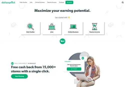webpage desktop image