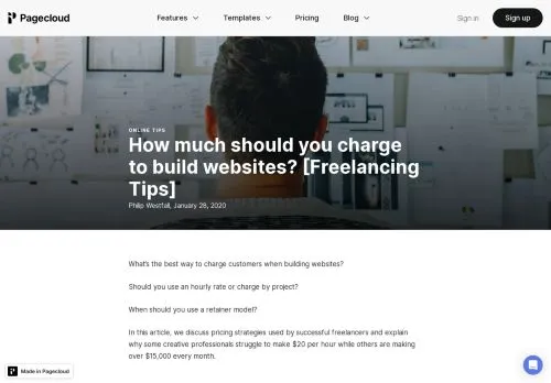 webpage desktop image