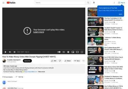 webpage desktop image