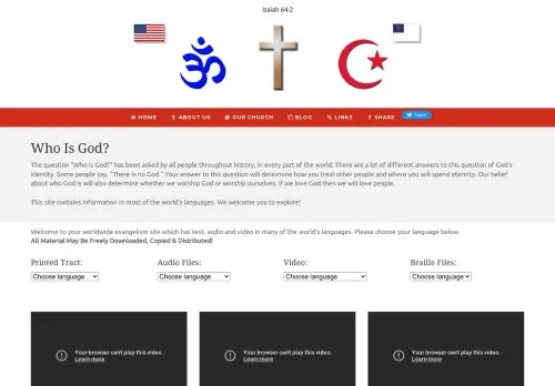 webpage desktop image