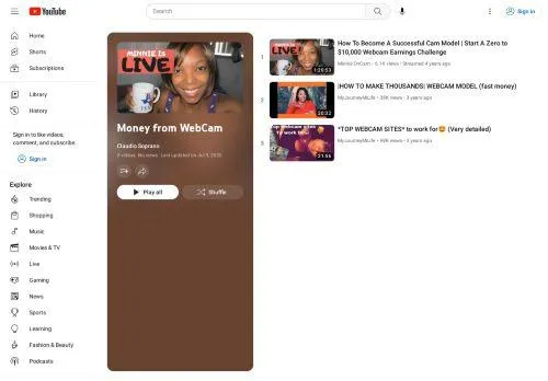 webpage desktop image
