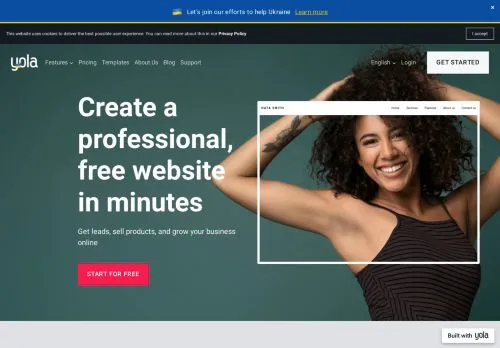 webpage desktop image
