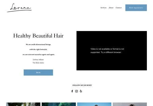 webpage desktop image
