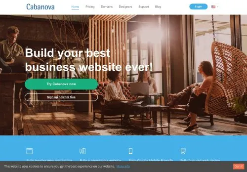 webpage desktop image