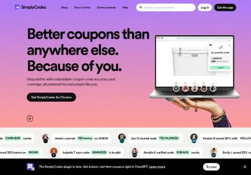 webpage desktop image