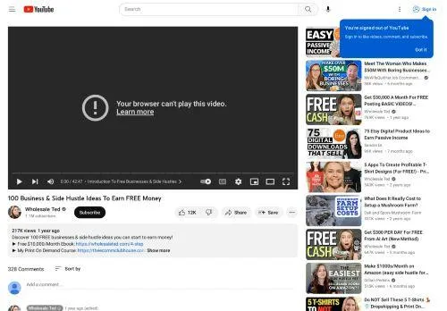 webpage desktop image