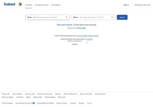 webpage desktop image