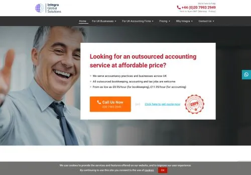 webpage desktop image