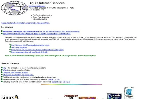 webpage desktop image