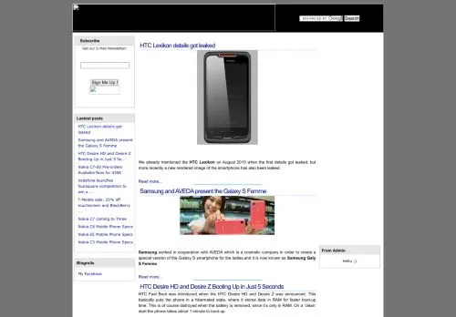 webpage desktop image