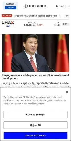 webpage mobile image