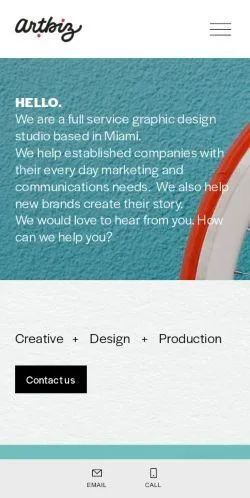 webpage mobile image