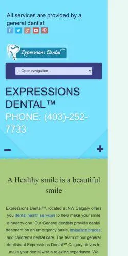webpage mobile image