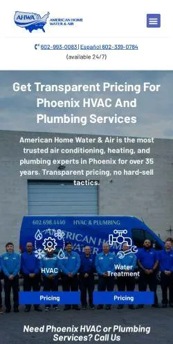 webpage mobile image
